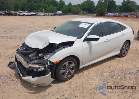 2020 Honda Civic Lx z USA, uszkodzony, nr VIN 19XFC2F63LE025091